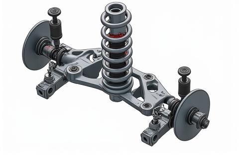 Car suspension diagram